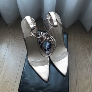 Rose Gold Clear Strap